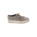 Vince. Sneakers: Gray Print Shoes - Women's Size 11 - Round Toe