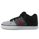 DC Men's Pure Mid Skate Shoe, Black/Grey/Grey, 8 UK