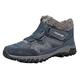 Winter Shoes Men's Non-Slip Lined Snow Boots Hiking Shoes Barefoot Shoes Winter Winter Boots Outdoor Men's Shoes Short Shaft Trainers Men's Thickened Leather Boots Fashion Slip-On Boots, 01 Navy, 9.5