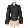 Company Ellen Tracy Denim Jacket: Short Gray Jackets & Outerwear - Women's Size 4