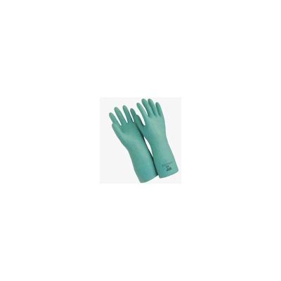 Ansell Healthcare Sol-Vex Nitrile Gloves Ansell 117276 33 Cm 13" Length 15 Mil Thickness Flock-Lined Case