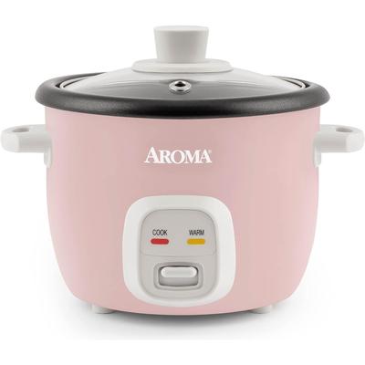 Aroma Housewares 4-Cups (Cooked) 1Qt Rice & Grain Cooker ARC-302NG Refurbished