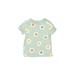 Little Co. By Lauren Conrad Short Sleeve T-Shirt: Green Tops - Size 3 Month