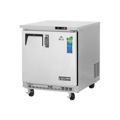 Everest Refrigeration ETBR1-LAB 27 3/4" Undercounter Laboratory Refrigerator - Stainless Steel, 115v, Silver