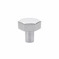 Emtek Mod Hex Cabinet Knob Metal in Gray | 1.13 H x 1.13 W x 1.25 D in | Wayfair 86457US26