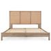 Birch Lane™ Cara Platform Bed Wood in Brown | 54 H x 73 W x 84 D in | Wayfair 6EEC2C5850DE422BBA540B01EA1A150E