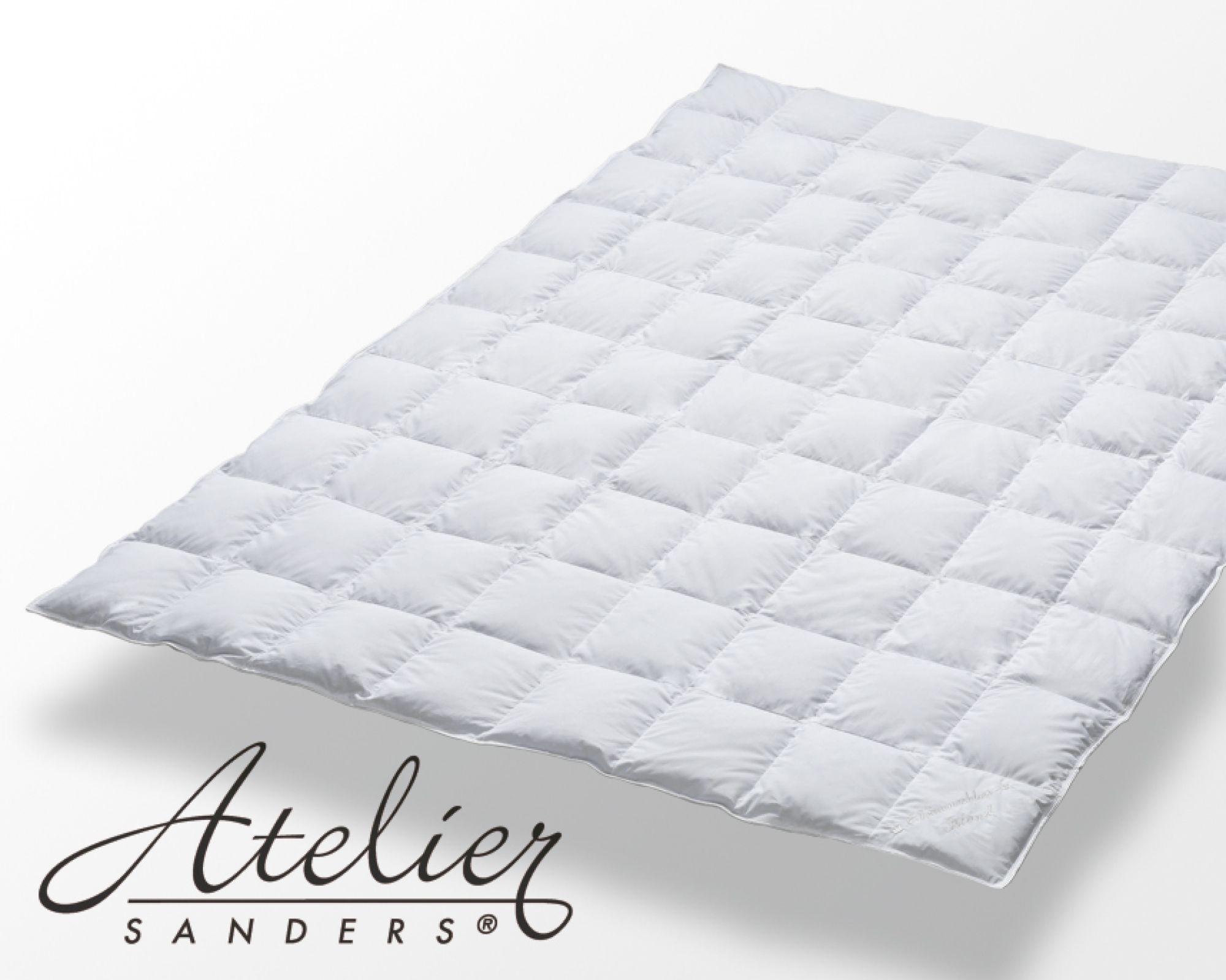 Sanders Kauffmann Exclusive Eiderdaunendecken leicht 155x220 cm 120g