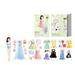 SDJMa Dress Up Baby - Princess Dress Up Paper Doll Magnet Dress Up Games - Pretend and Play Travel Playset Toy Dress Up Dolls Birthday Gift for Girls - A