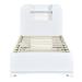 Latitude Run® Multi-Functional Storage Platform Bed Wood in White | 43.3 H x 41.4 W x 86 D in | Wayfair 88C8BAD2E42640B99957851FA9666921