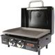 Grisun Griddle Flat Top Grill 22inch Table Top Grill with Hood 2 Burner Gas Grill Propane Grill with Carry Bag Outdoor Griddle Camping Griddle 24 000 BTU 348 Sq 304 Stainless Steel