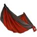 Equip Lightweight Portable Nylon Camping Travel Hammock 1 Person Red And Taupe Size 116 L X 59 W