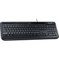 Microsoft Wired Keyboard 600 (Black). Wired Keyboard for Gaming Experience. USB Connectivity. Spill Resistant Design.