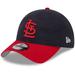 Youth New Era Navy St. Louis Cardinals 2024 Batting Practice 9TWENTY Adjustable Hat