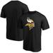 Men's Fanatics Branded Black Minnesota Vikings Primary Logo T-Shirt