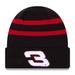 Men's New Era Black/Red Richard Childress Racing Cuffed Knit Hat