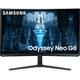 SAMSUNG Odyssey Neo G8 4K Ultra HD 32" Curved Quantum Dot Gaming Monitor - Black, Black,White