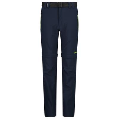CMP - Boy's Zip Off Pant with Belt - Zip-Off-Hose Gr 116 blau
