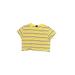Art Class Short Sleeve T-Shirt: Yellow Print Tops - Kids Girl's Size 6