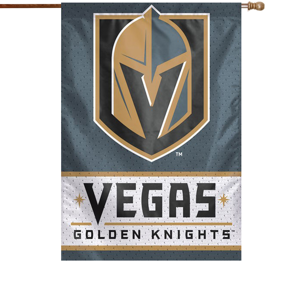 WinCraft Vegas Golden Knights doppelseitiges vertikales Banner, 71,1 x 101,6 cm Image