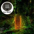 Surpdew Led Tree Lamp Outdoor Courtyard Decoration Hollow Iron Hanging Lamp Durable Handle Bright Led Energy Saving Suitable For Home Decoration Brown A