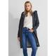 Langjacke STREET ONE Gr. 36, blau (gravity blue) Damen Jacken Lange