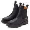 Stiefelette ELBSAND, Damen, Gr. 42, schwarz, Obermaterial: 100% Rindsleder. Futter: 100% Synthetik. Decksohle: 100% Synthetik. Laufsohle: 100% Synthetik, unifarben, casual, Schuhe, Chelseaboots, Schlupfstiefel, Bikerboots aus Leder
