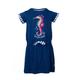Jerseykleid SALT AND PEPPER "Beach" Gr. 140, EURO-Größen, blau (dunkelblau) Mädchen Kleider Jerseykleider