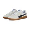 Sneaker PUMA "HANDBALL", Gr. 46, schwarz-weiß (puma weiß, puma schwarz, gum), Leder, mehrfarbig, sportlich, Schuhe