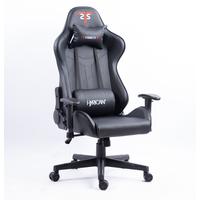 HYRICAN Gaming-Stuhl Striker Copilot schwarz, Kunstleder, ergonomischer Gamingstuhl Stühle schwarz (schwarz, schwarz) Gamingstühle