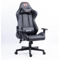 HYRICAN Gaming-Stuhl ""Striker Copilot" schwarz, Kunstleder, ergonomischer Gamingstuhl" Stühle Bürostuhl, Schreibtischstuhl, geeignet für Kinder und Jugendliche schwarz (schwarz, schwarz) Gamingstühle