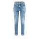 Slim-fit-Jeans MAC "RICH SLIM" Gr. 44, Länge 28, blau (light indigo) Damen Jeans Röhrenjeans