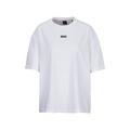 T-Shirt BOSS ORANGE "C_Eboyfriend Premium Damenmode" Gr. S (36), weiß (white100) Damen Shirts Jersey