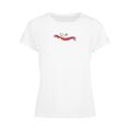 T-Shirt MERCHCODE "Damen Ladies Frida Kahlo - Viva la vida 2 Box Tee" Gr. M, weiß (white) Herren Shirts T-Shirts