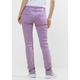 Gerade Jeans CECIL Gr. 29, Länge 30, lila (sporty lilac) Damen Jeans Gerade