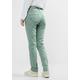 Gerade Jeans CECIL Gr. 30, Länge 30, grün (raw salvia green) Damen Jeans Gerade Middle Waist
