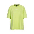 T-Shirt BOSS ORANGE "C_Eboyfriend Premium Damenmode" Gr. M (38), blau (medium green316) Damen Shirts Jersey