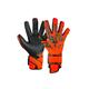 Torwarthandschuhe REUSCH "Attrakt Fusion Guardian" Gr. 9,5, orange (orange, blau) Damen Handschuhe Sporthandschuhe