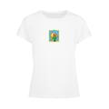 T-Shirt MERCHCODE "Damen Ladies Frida Kahlo - Cactus Box Tee" Gr. 4XL, weiß (white) Herren Shirts T-Shirts