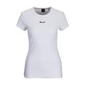T-Shirt BOSS ORANGE "C_Esim Premium Damenmode" Gr. L (40), weiß (white100) Damen Shirts Jersey
