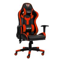 HYRICAN Gaming-Stuhl Striker Copilot schwarz/rot, Kunstleder, ergonomischer Gamingstuhl Stühle rot (rot, schwarz, rot) Gamingstühle
