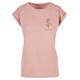 T-Shirt MERCHCODE "Damen Ladies Spring - Tulip Flower T-Shirt" Gr. XL, rosa (duskrose) Herren Shirts T-Shirts
