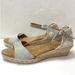 Anthropologie Shoes | Maypol Anthro Suede Espadrilles Sandals In Blue Gray Size 10-10.5 | Color: Blue/Gray | Size: 10.5