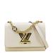 Louis Vuitton Bags | Louis Vuitton Twist Flower Epi Leather Chain Shoulder Bag Off White | Color: White | Size: Os