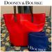 Dooney & Bourke Bags | Dooney & Bourke Leather Everyday Tote Red/ Brown Leather Straps & Trim. Nwot | Color: Red | Size: Large