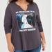 Disney Tops | 3. Torrid Disney Alice Wonderland Best Behavior Meme Tunic Top | Color: Blue/Gray | Size: 0