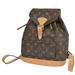 Louis Vuitton Bags | Louis Vuitton Montsouris Mm Backpack Bag Monogram Leather Brown M51136 21yd682 | Color: Brown | Size: W 9.4 X H 10.6 X D 4.7 " (Approx.)