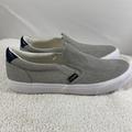 J. Crew Shoes | J Crew New Mens Canvas Slip On Sneaker Boat Deck Shoes Men’s Size 9 | Color: Gray | Size: 9