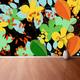 Blume Peel & Stick oder Vlies Foto Wandbild | Tapete Blumen Wandbild Natur Wanddeko große Vlies Tapete W #452