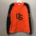 Columbia Tops | Columbia Osu Beaver Sweatshirt Women's Xl Long Sleeve Hooded Shirt Top Orange | Color: Gray/Orange | Size: Xl