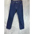 Levi's Jeans | Levi's Men's Dark Rinse 501 Denim Original Fit Straight-Leg Jeans Sz 31x34 | Color: Blue | Size: 31